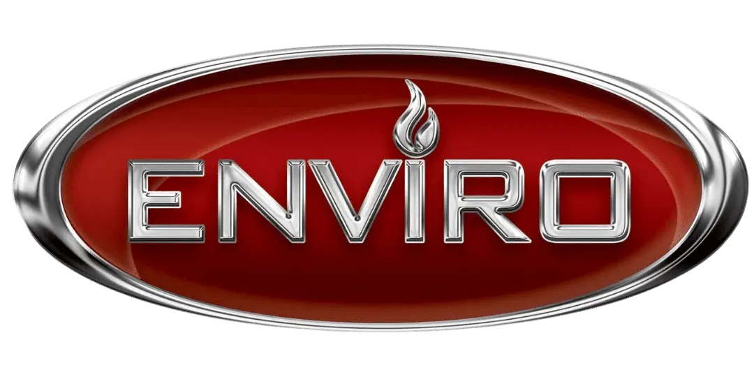 Logo Enviro fireplace by Sherwood industries